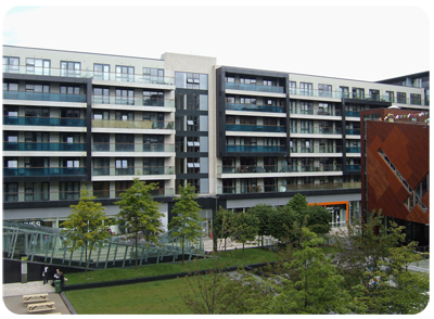 The Beacon development in Dublin where 58 units were sold to Clúid Housing in 2012 for use as social housing.