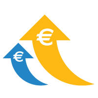 €15.1 billion in cash flows