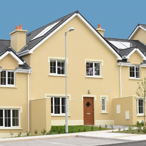 Ashmount Mews - After - refreshed, plastered, painted and landscaped