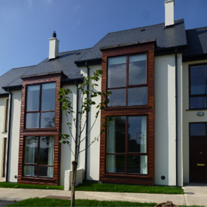 The Tannery - After - freshly plastered, painted and landscaped